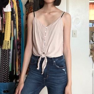 [HOLD] Striped Button Up Shirt